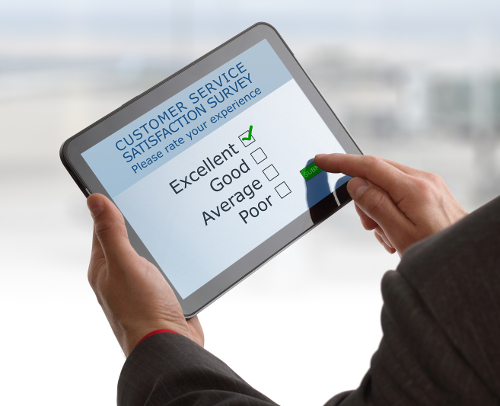 online form customer satisfaction